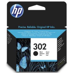 Hp 302 (F6U66AE) Ink Cartridge Black Single Pack Standard Yield